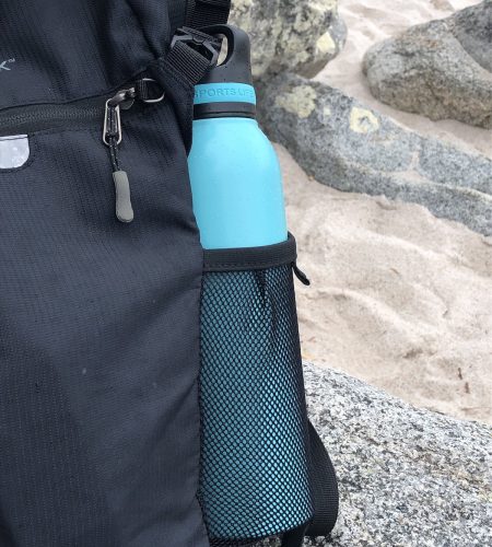 Jazzy sports bottle in bag